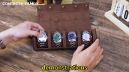 Vintage Genuine Leather Watch Roll Box 1/2/3/4/6/8 Grids Watch Travel Case Organizers Display Holder Men Women Watches Jewelry