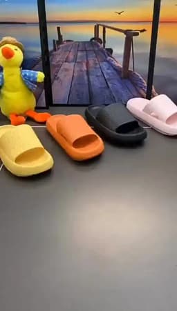Women's Butterfly Soft EVA Slippers Summer 2026 Thick Bottom Non Slip Platform Sandals Woman Plus Size 45 Beach Slides Sandalias