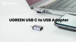 UGREEN USB C Adapter Type C to USB 3.0 Adapter Thunderbolt 3 Type-C Adapter OTG Cable For Macbook pro Air Samsung S10 S9 USB OTG