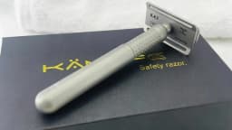 KAMPFE CNC machining Stainless Steel Safety man shaver Blade Shaving Razors with and 5 blades Mans tools