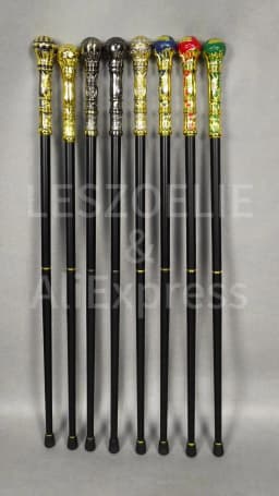 91cm Gold With Black Luxury Elegant Walking Stick Man Fashion Round Handle Walking Canes Women 2-Pieces Detachable Vintage Cane