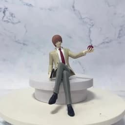 16CM Anime DEATH NOTE RYagami Light Noodle Stopper Figure Model Desktop Decorate Hobbies Collectible Christmas And Birthday Gift