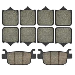 Motorcycle Front And Rear Brake Pads For Benelli TRK502 TRK502X TRK 502 Leoncino 500 BJ500 BJ500GS-A BJ 500