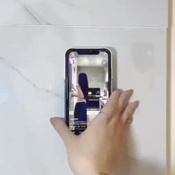Double-Sided Suction Cup Phone Mount, Silicone Suction Phone Case Adhesive Sticky Phone Grip Hands-Free Phone Grip Phone Stand