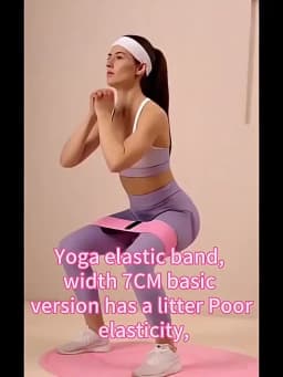Fabric Resistance Hip Booty Bands Glute Thigh Elastic Workout Squat Circle Stretch Fitness Strips Loops Yoga Gym Equipment