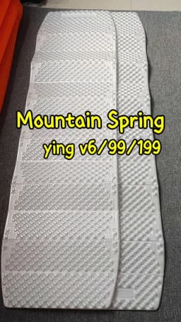 Mountain Spring Ying99/Y99 Ultralight Egg Nest Foldable Moisture‑Barrier Camping Mat Portable Egg‑Crate Foam Pad Backpacking