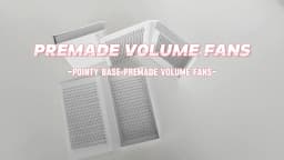 800/1600 Fans Premade Volume Lashes Fan Individual Sharp Pointy Base Premade Russian Volume Fans Eyelash Extension Makeup Tools