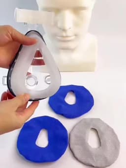 Reusable Cpap Liners for Mask Comfort Covers to Reduce Air Leaks Skin Pressure Irritation Easy to Clean Fabric Accessories
