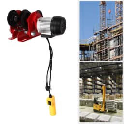 1000kg Electric Hoist Wire Winch Lifting Crane Cable Hoist Winch for Garage Elevator  Factory Warehouse