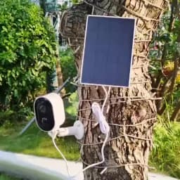 Solar Panel 10W 5V Charging Panel Doorbell Surveillance Camera Low Consumption Security Surveillance Type-C Output 10W
