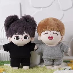 Cute Doll Clothes for 20cm Idol Doll Outfit Accessories Sweater T-shirt Shorts 2PC for Super Star Dolls Toys Collection Gift