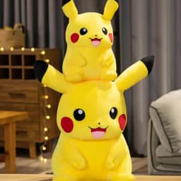 Soft Cuddly Pikachu Plush Toy Lovely Big Size Pikachu Doll Stuffed Cartoon Anime Hug Plushies Birthday Gifts For Fans