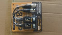 (4Pairs) HD CCTV Video Balun 5MP/8MP via Twisted Pairs Network Video Transmitter for Security Camera System