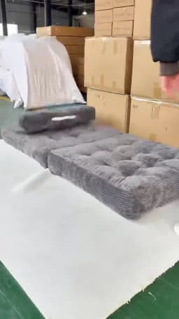 Folding Sofa Bed, Convertible Sleeper Chair with Pillow Foldable Matress, Portable Fold Out Chair Bed Comfy Floor Sofa Lounge