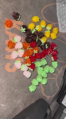 DIY Mini Czech Glass Grape Beads Raspberry Pendant Accessory Bead
