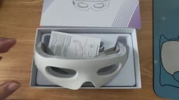 Eye Massager 7 Color LED Red light Remove Eye Bags Dark Circles Puffiness Hot Compress Eye Relieve Eye Fatigue Home Use