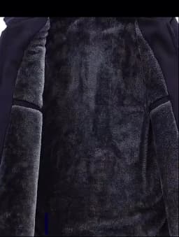Thick Fleece Jacket Men Windproof Men's Winter Coat Blazer Autumn Winter Warm Men's Jacket Windbreak Casual Business Coat L-3XL