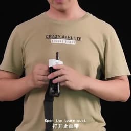 First Aid Kit Tourniquet Survival Tactical Combat Application Red Tip Medical Emergency Belt For Outdoor Exploration