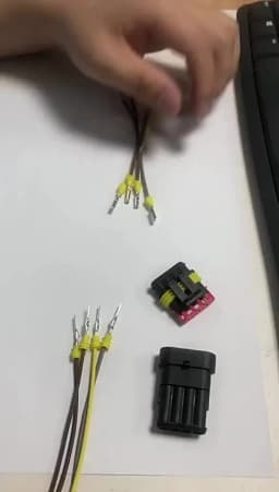 Waterproof Connectors Kit Automotive Wire Quick Connector Electrical In Car Wiring Auto Seal Socket 1 2 3 4 5 6 Pin Plug Kit Way