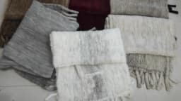 Long Style Winter Real Natural Mink Fur Scarf Lady 100% Natural Real Mink Fur Shawl Women Knitted Real Mink Fur Pashmina Scarves