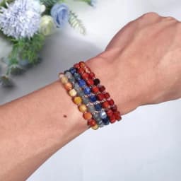 5.5-10mm A+ Faceted Cube Natural Stone Blue Sodalite Jasper Beads Square Spacer Beads for Jewelry Making DIY Charms Bracelets