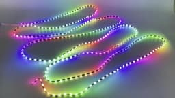 5V WS2811 WS2812 3PIN Black Wire LED String Lights Dream Color Accessories RGBIC Addressable Individually Fairy Light