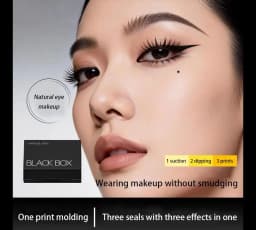 3-in-1 Lower Eyelash Stamp Eyeliner & Mole Non-Slipping Portable Fast Application Natural Long-lasting Eye Makeup Set 2026 New
