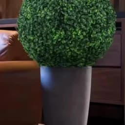 1pc Artificial Grass Topiary Balls Hanging Ball For Wedding Party Diy Hotel Home Yard Garden Decoration