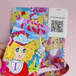 Girl Candy Lanyards Keychain ID Name Card Holder Cartoon Credit Card Cover Gift Card Protection