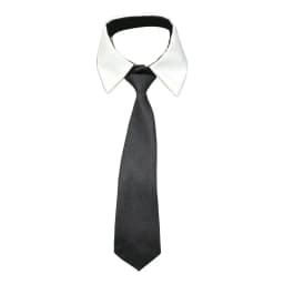 Fashionable Shirt False Collar with Necktie Front for Women's Detachable Collar