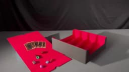 Trading Card Storage Box, Holds 2400+ Deck Box with Removable Cover; PU Leather Card Box Fits TCG PTCG Sports Cards