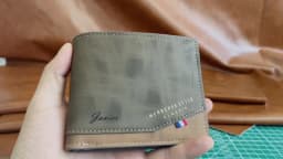 Free Name Engraving Men Wallets Slim Coin Pocket Photo Holder New Short Small Male Wallet Card Holder Frosted Leather Men Purses