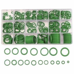 270pc R134A 18 Sizes Assortment Car Air Condition Rubber Ring O-Rings Seal A/C Repair Automotive AC Pipe Tool Joint Seal Rings