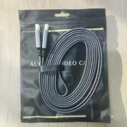 8K HDMI Flat Cable 48Gbps High Speed 8K60 4K120 144Hz Braided HDMI 2.1 Cord 3D EARC HDCP 2.2&2.3 Compatible with Roku TV/PS5