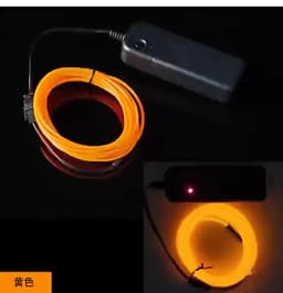 5/10M Flexible NeonEL Wire Rope Tube LED Strip Light Glow Waterproof Neon Lights 3V 5V 12V For Dancing Shoes Clothing Car