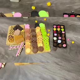 Simulation Cookies for Children, Simulation Accessories, Photography, Fake Biscuits, Early Education, DIY, 3 Pcs/Lot