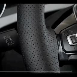 Hand Stitched Perforated Microfiber Leather E61 530d 545i 550i E63 E64 630i 645Ci 650i Steering Wheel Cover For BMW E60
