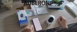 Indoor PTZ WiFi Camera 2MP HD Tuya Smart APP Home Security Camera 355 Pan Tilt Night Vision Two Way Audio Motion Alert Baby Pets