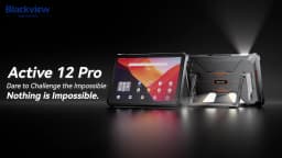 Blackview Active 12 Pro Rugged Outdoor Tablet, Dimensity 7300 5G 11 inch Pad, 108MP + 50MP, Widevine L1 Autofocus Projector, 30000mAh Will 200LM Flashlight For Camping