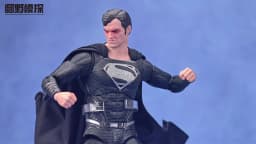 Original Fondjoy Black Superman 2.0 Figure Dc Zack Snyder'S Justice League Figures 1/9 Super Man Pvc Model Doll Joint Movable