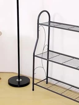 Iron Flower Pot Stands 3 Layers Plant Shelf Stand Succulent Rack Balcony Simple Indoor Garden Shelves Shoes Book Rack Home Decor