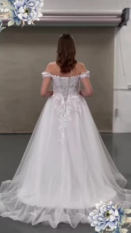 LORIE V Neck Lace Wedding Dresses Off Shoulder فساتين سهAppliques Bride Dress Elegant Shiny Modest Wedding Gowns 2025 Customized