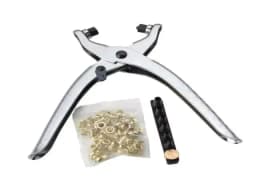 Grommet Eyelet Pliers Craft Fastener Grommet Tool Kit for Fastening Replace Snap Tool for 2mm,2.5mm,3mm,3.5mm,4mm,4.5mm M4YD