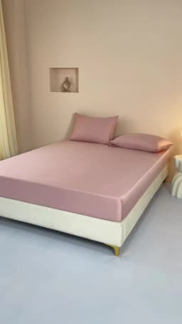 Mulberry Silk Fitted Sheet with Elastic Bands 23 Momme Pure Silk Mattress Covers for Single Double King Queen Bed Luxury Sheets