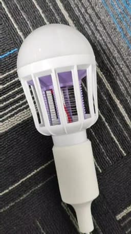 1/5PCS Electric Mosquito Zappers Killer Fly Trap Electronic Light Bulb Lamp Home Backyard Indoor Outdoor Mosquito Killer Lamp