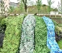 Reinforced Camouflage Net Double-Layer Oxford Cloth for Shelter Decoration, Sunshade, Camouflage Fence, Camping