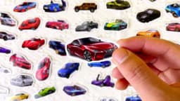 50pcs Cool Car Sticker, Racing Car Sticker and Decals for Kids, Phone Case, Guitar, Scooter, Laptop, Kettle Decoration Stickers