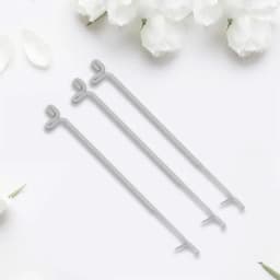 JAVRICK 10 Pcs Crochet Threader Beading Needles Stringing Tool DIY Jewelry Making 80mm NEW