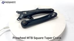 Prowheel MTB Crankset 170 175mm Mountain Bicycle Square Hole Crank Set 32T-52T 104BCD Narrow Wide Chainring Fat Bike Sprocket
