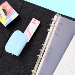 250 Labels Self-Adhesive Hole Punch Protector Loose-Leaf Paper Hole Reinforcement Labels Round Stickers for Office Supplies